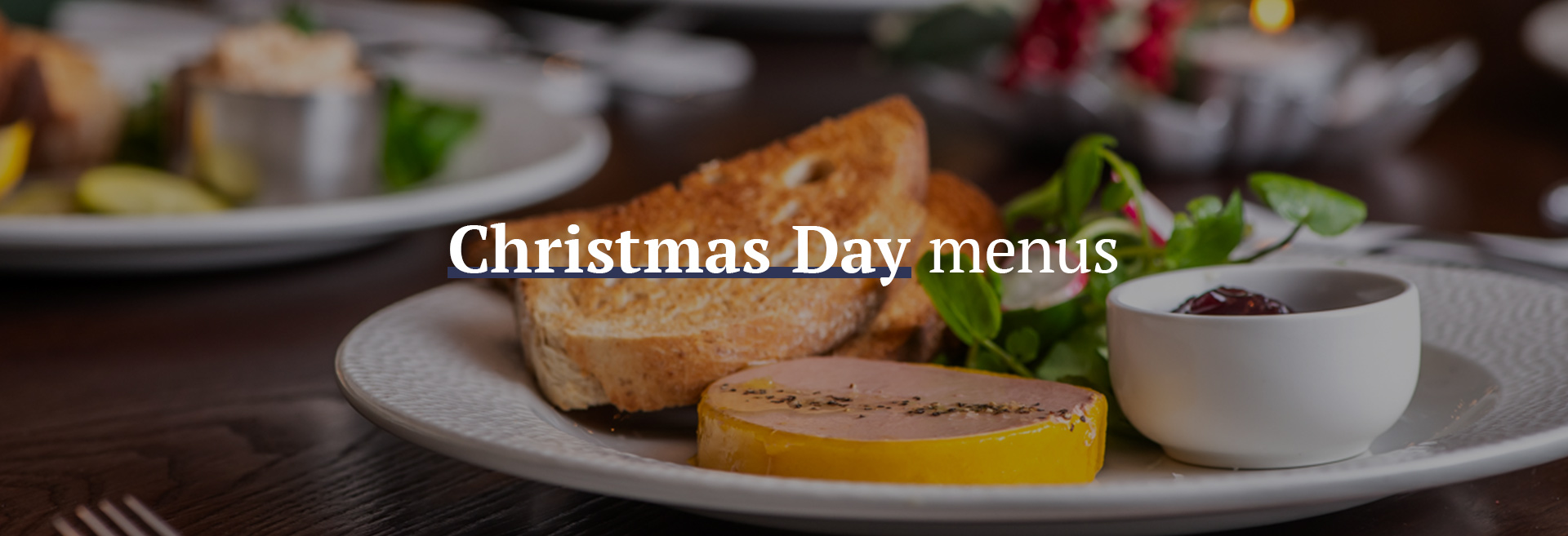Christmas Day Menu at Dewdrop