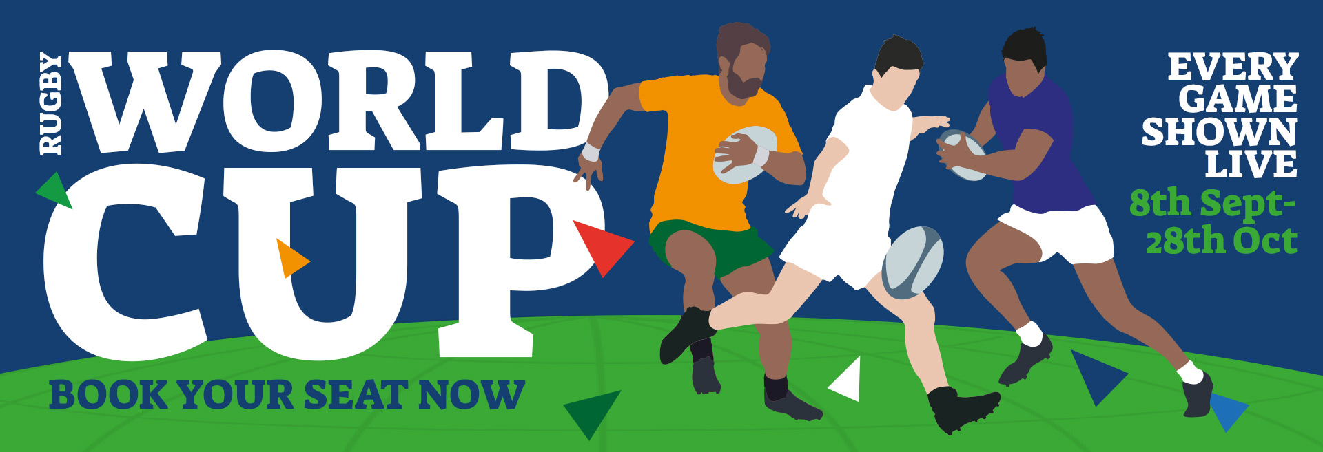 Watch the Rugby World Cup at Dewdrop