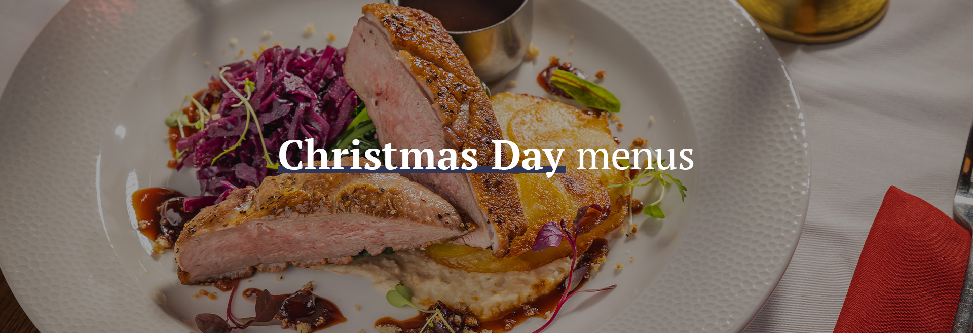 Christmas Day Menu at Dewdrop