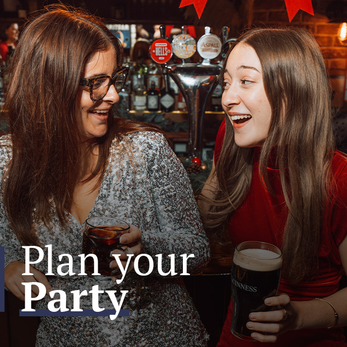 Make a group booking. Christmas at Dewdrop in Oxford