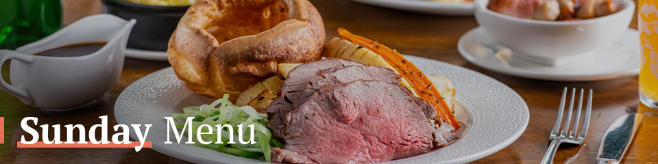 Sunday Menu at Dewdrop